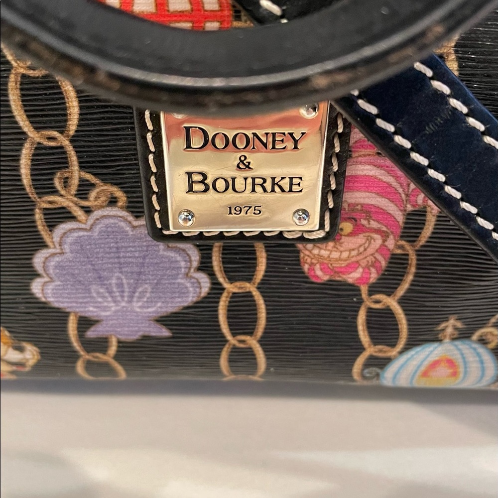 Dooney & Bourke Disney Charms Black Satchel - Picture 2 of 16